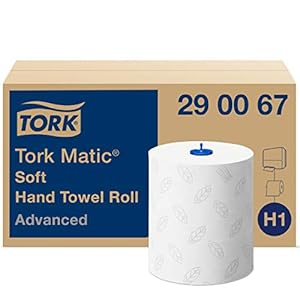 Tork Matic – papieren handdoeken (Wit, EU Ecolabel SE/04/01, H1)