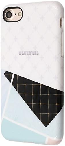 iPhone 8 Cover , iPhone 8 Shell , iPhone 8 Bumper , Noble Style Classical Addorable Pattern Design Glossy Smooth Sturdy Durable Light Soft Gel Silicone TPU Case for iPhone8 &amp; iPhone7 ,White