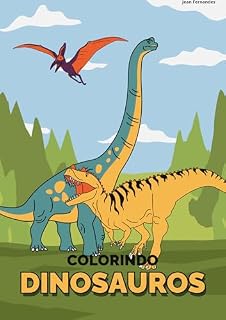 Livro Colorindo Dinossauros