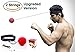 Boxing Reflex Ball Made to Improve Hand Eye Coordination with Extra Accessories, Portable Boxing Punching Bag Improves Speed and Skills with Reaction Training | For Kids, Adults & Aged | Title Gadgets