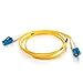 Legrand - C2G LC to LC Fiber Optic Cable, 9/125 Fiber Optic Cable, Yellow Fiber Cable, 3 Meter (9.8 Feet) OS2 Single-Mode Cable, Fiber Patch Cable, 1 Count, C2G 28758