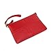 Women Leather Crossbody Bag,Clutch Purse Shoulder Bag for Travelling Red