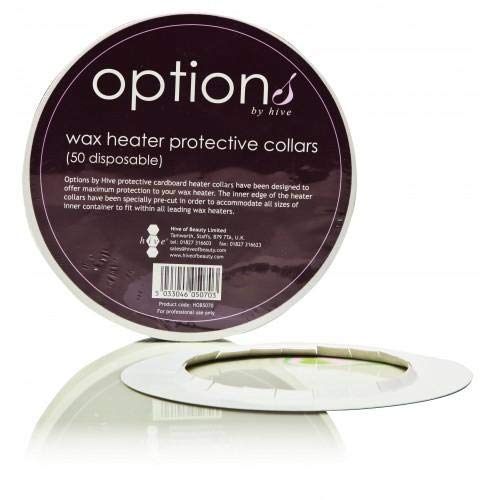 Hive Of Beauty Options Wax Heater Protective Collars (50 disposable)