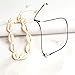 MUYOU Cowrie Shell Choker Necklace for Women Boho Shell Pendant Necklace Corded Seashell Necklace Cowry Collar Necklace Shell Beach Jewelry for Womens (White and Black)