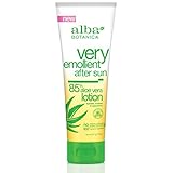 Alba Botanica Very Emollient After Sun Lotion - 85% Aloe Vera - 8 oz