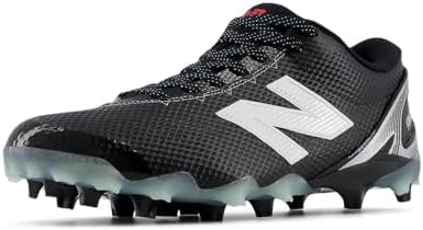 New Balance Men\'s FreezeLX v5 Lacrosse Cleats White/Black Size 7 Men / 8.5 Women FreezeLX v5 - New Balance main image 2