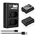 EN-EL15 Powerextra 2 x Batteries and Charger with LCD Display Compatible with Nikon Z6, Z7, D850, D810, D810A, D800, D800E, D7500, D7200, D7100, D7000, D750, D810, D610, D600, D500, 1v1 Cameras primary