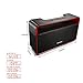 Portable Wireless Bluetooth Stereo Speaker with 10W Powerful Sound Enhanced Bass Surround Subwoofer FM Radio LED Display