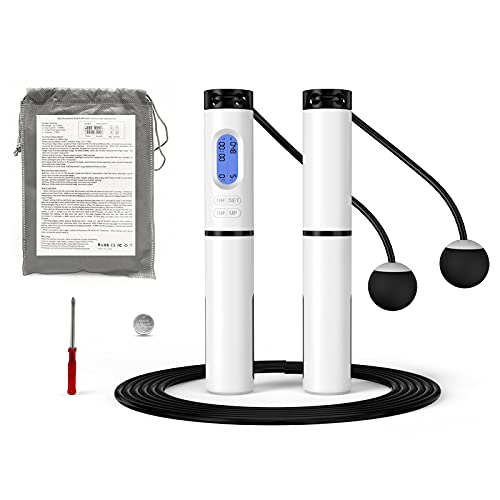 Jump Rope Speed Skipping Rope with Calorie Counter Smart Skipping Rope