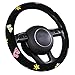 Butterfly Steering Wheel Covers- Embroidery Cute Colorful Steering Decor,Universal 15.2