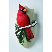 Cardinal Wall Vase