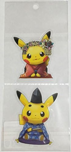Amazon Co Jp ポケモンセンターキョウト限定 ステッカー 舞妓はんピカチュウ お公家さまピカチュウ おすわりver ホビー 通販
