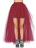 MisShow Women's High Low Long Tutu Tulle Skirt