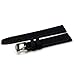 Sanwa 22mm Black and Red Genuine Silicone Watch Band Universal Strap Waterproof Sport