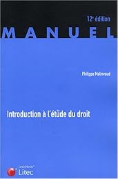 Introduction à l'étude du droit