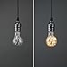 LIGHTSTORY Starry LED Bulb, E26 Base 2200K A19 Edison Decorative LED Light Bulbs, Non-Dimmable