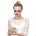 SARLA Ballet Bun Extensions Chestnut Brown Synthetic Drawstring Updo Hair Bun Hair Piece for Women Girls Lady Donut Chignon