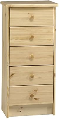 Hartford Solid Wood Chest Of Drawers 5 Drawer Storage Chest