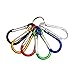 Talisman Gear 24 Pack Small Lightweight Aluminum Carabiner Clips Keychains, Backpacks, Kids, RV, Camping, Fishing, Travel, Home, Organization, Hobby