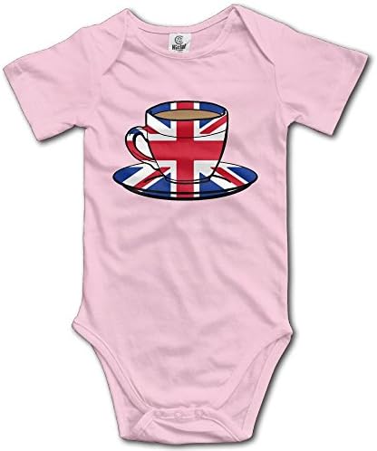 Rainbowhug Art British Flag Unisex Baby Onesie Lovely Newborn Clothes Unique Baby Outfits Comfortable Baby Clothes