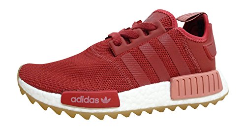 Adidas Originals NMD_R1 Trail W Unisex Running Trainers Sneakers (US  Maroon White S81047)
