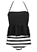 SEARTIST High Waisted Tankini Swimsuit, Halter Ruffle Peplum Two Piece Bathing Suit for Women