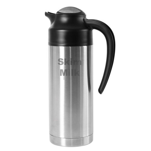 Service Ideas S2SN100SMET Steelvac Carafe, NSF,