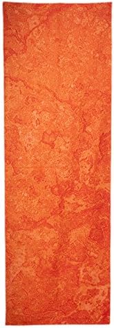 Nava Yoga "Hot Lava" Yoga Towel-72"x24" Soft Microfiber, Sweat Activated Grip, Ultra Absorbent, Perfect for Hot Yoga