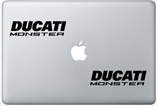 Ducati Monster ArcDecals78600478 Set Of Two (2x) , Decal , Sticker , Laptop , Ipad , Car , Truck