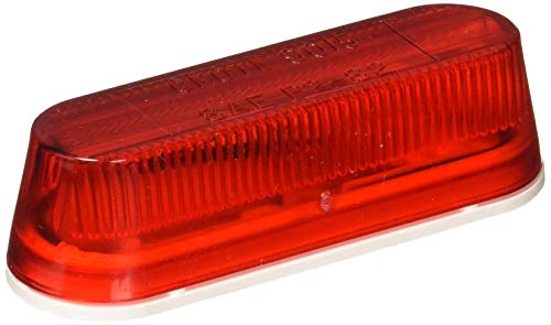 Grote 45252-5 Red Thin-Line Single-Bulb Clearance Marker Light