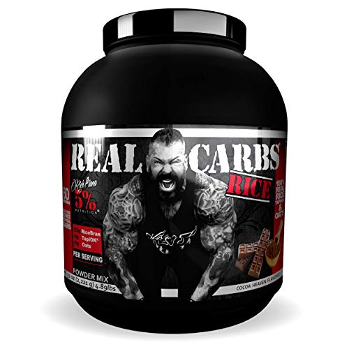 Rich Piana 5% Nutrition Real Carbs Rice (Cocoa Heaven) 64.55oz (1,830 Grams) 60 Servings