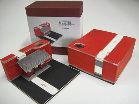 Amazon トライアード Triad Omoshiroi Block Shape ブロックメモ Tokyo 東京 Asakusa 浅草 雷門 文房具 オフィス用品 文房具 オフィス用品 Amazon トライアード Triad Omoshiroi Block Shape ブロックメモ Tokyo 東京 Asakusa 浅草 雷門 文房具 オフィス用品 文房具 オフィス用品