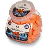 Lynx Ultra Soft Foam Ear Plugs, [51 Pairs + Bonus], 32dB Highest NRR, Very Comfortable Hearing Protection - Earplugs for Sleeping, Snoring, Studying, Travel and More