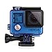 SOONSUN Transparent Blue 40M Underwater Waterproof Protective Standard Housing Case Cover for GoPro Hero 3 3Plus 4 Camera