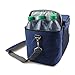 Meal Prep Lunch Bag With 3 Removable BPA Free Food Containers By Pack Ahead (Blue)