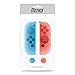 Mothca Joy-Con Gel Guards with Thumb Grip Caps, Protective Skin Anti-Slip Lightweight Comfort Blue and Red for Nintendo Switch