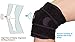 ProActivAid Neoprene Knee Brace Support, One Size, Black, Compression and Shock Absorption, Use for Running, Jumping, Walking, Arthritis Relief, ACL, Meniscus, Basketball and Outdoor Sports