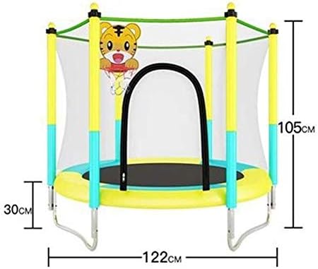 屋内ミニトランポリンを有する保護ネットの子供バウンスベッドファミリージャンピングフィットネスコーチ Llnn Color C a W新作送料 無料