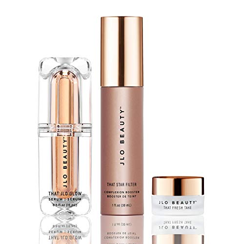 That JLo Insta-Filter Complexion Booster Kit, Pink Champagne (Serum, Complexion Booster, Eye Cream)