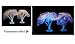 LEOBRO 3PCS Glowing Effect Artificial Coral Plant for Fish Tank