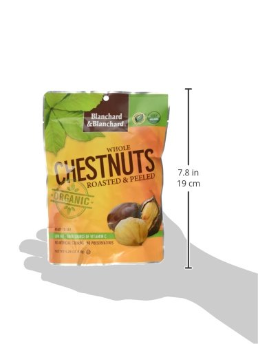 Blanchard & Blanchard Whole Chestnuts Roasted & Peeled (Organic) 5.29oz (6 Pack) - Image 4