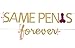Naughty Bachelorette Party Decoration Banner: Same Pens Forever. For Bridal Shower and Wedding Shower. Funny Photo Prop Garland