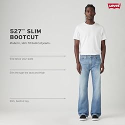 Levi's Men's 527 Slim Bootcut Fit Jeans, Native