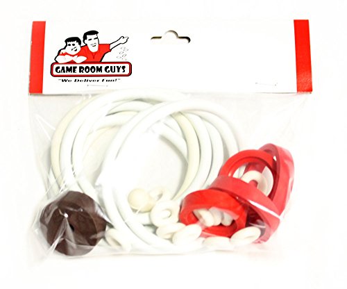 Game Room Guys 1973 Gottlieb King Pin Pinball White Rubber Ring Kit
