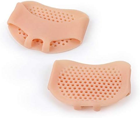 SHOP-STORY Pair of Plantar Fasciitis Pads for Forefoot Pain Relief - Beige - Image 3