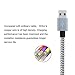 Mribo 3PACK [3+6+10]FT Lightning Cable Nylon Braided USB Charging Cable USB Cord for iPhone,iPad,iPod.Latest Version(GRAY)