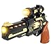 Cool Kids Toys Guns for Boys,Girls Revolver Pistol Lights Sounds Cyber Steampunk