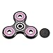 Toplay Fidget Spinner Toy Stress Reducer Ceramic Bearing - Perfect For ADD, ADHD, Anxiety, and Autism Adult Children (Black-pink)