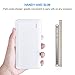 Aibocn 8000mAh Portable Power Bank External Battery Pack for Phone Tablet, Smart Charge for iPhones, Galaxy and More(Dual USB)