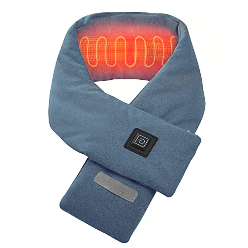 Heated Scarf, AKASO Neck Heating Pad for Neck Pain Relif, USB Heated